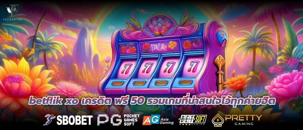 betflik xo เครดิต ฟรี 50 รวมเกมที่น่าสนใจไว้ทุกค่ายฮิต